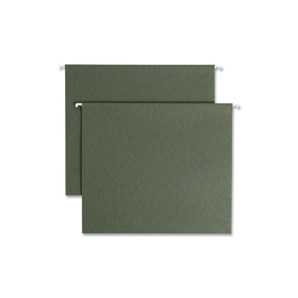 Smead Smead, BOX BOTTOM HANGING FILE FOLDERS, LETTER SIZE, STANDARD GREEN, 25PK 64259 - main